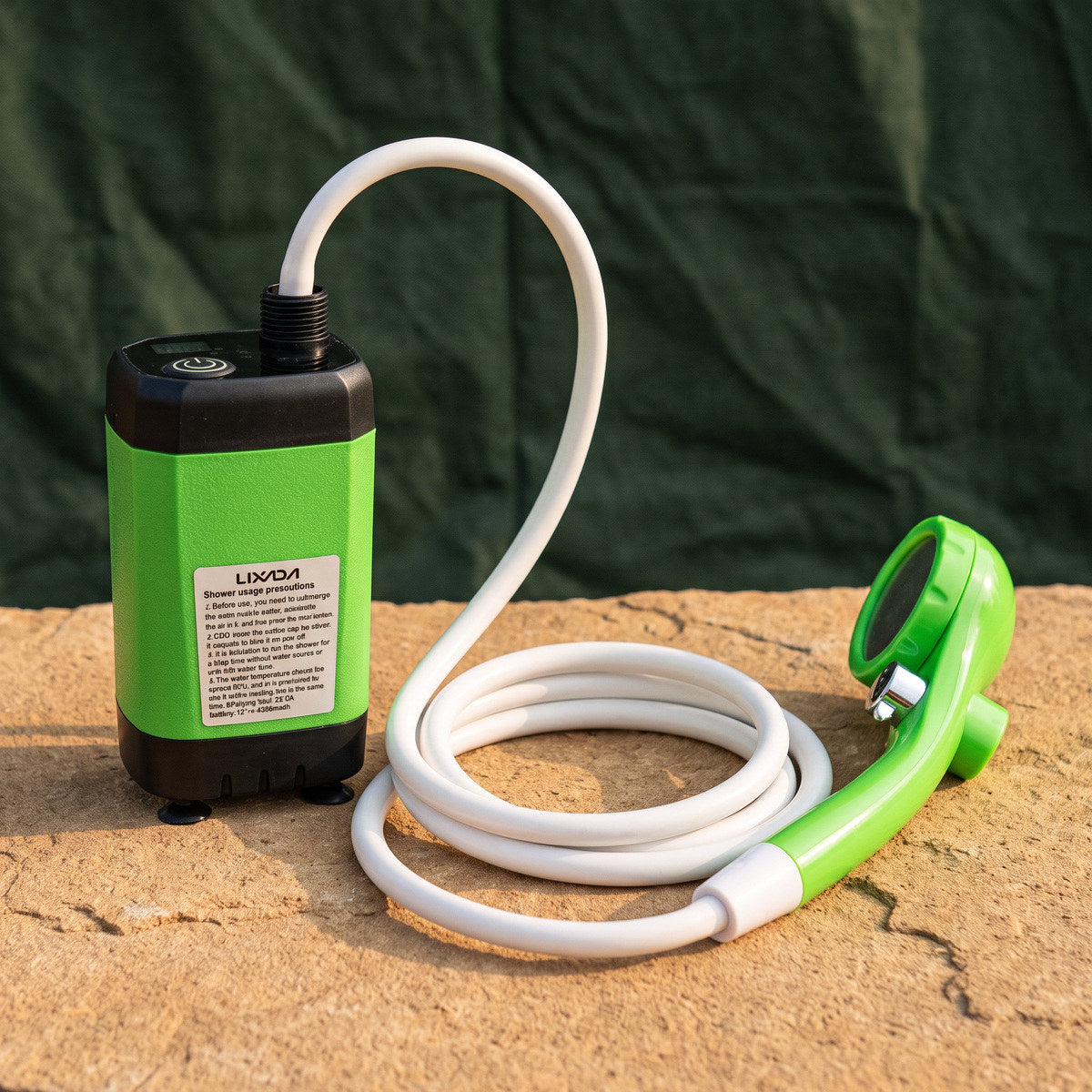 Green Trailbrook Camping Shower