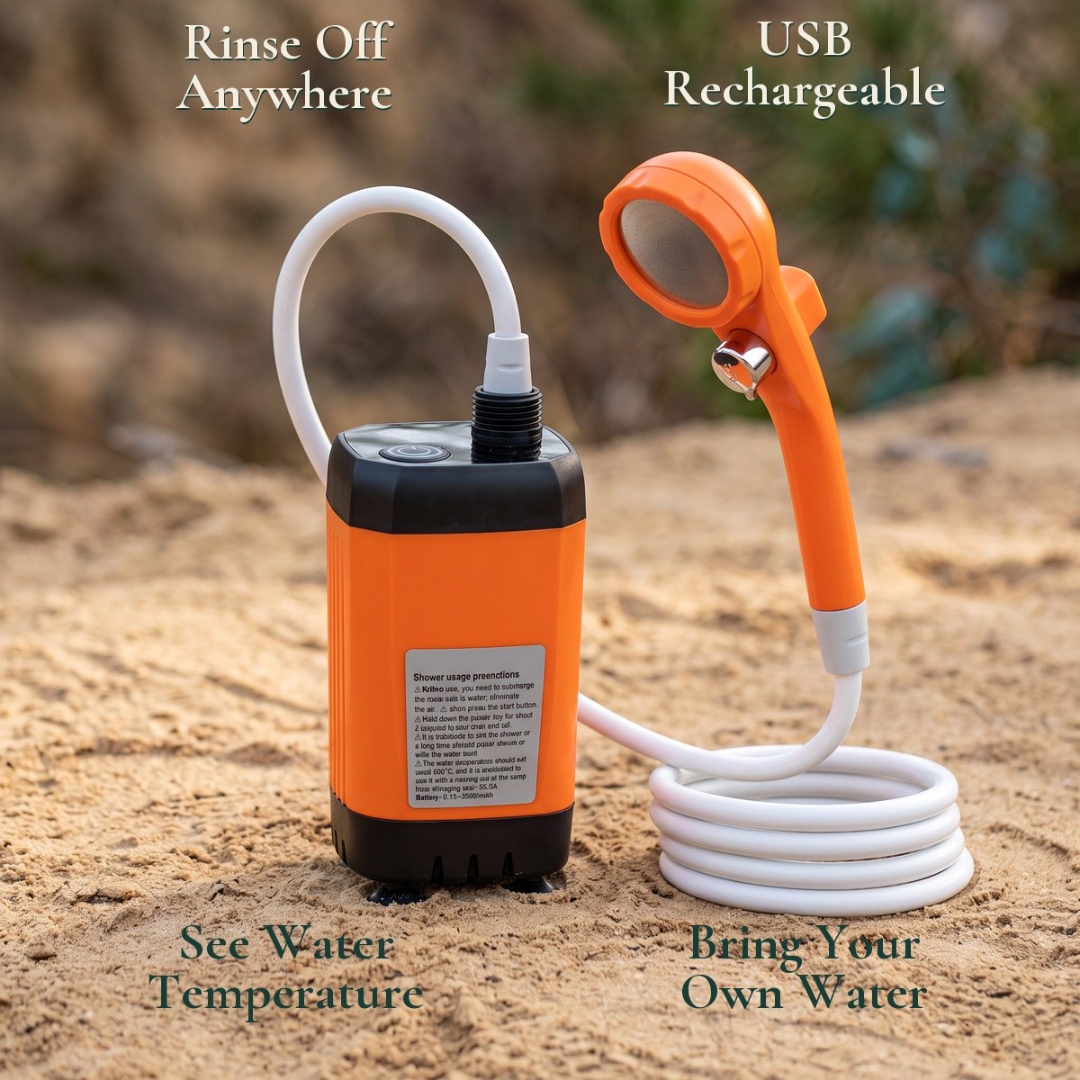 Trailbrook pump display and adjustable flow